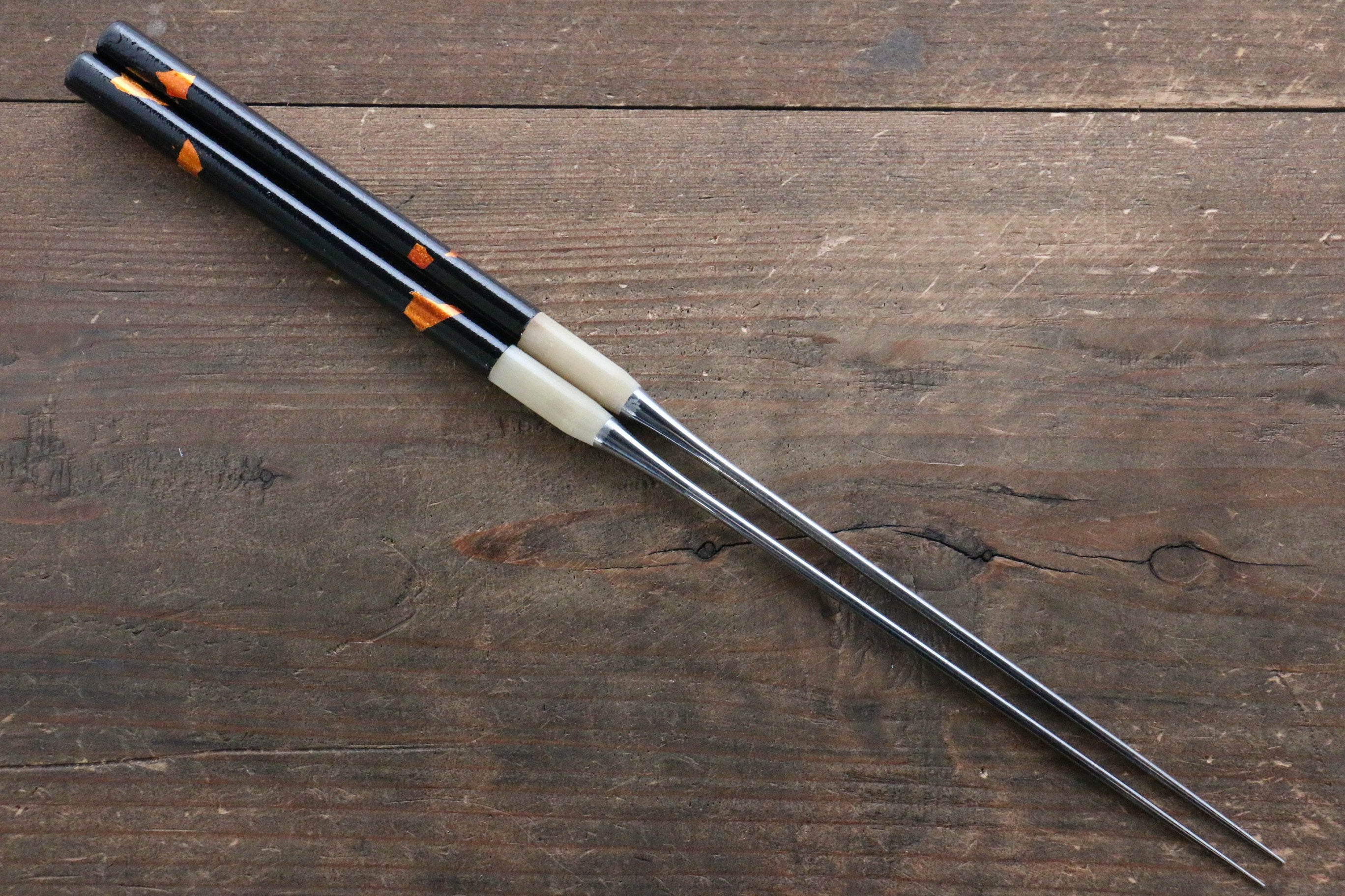 Premium Japanese Moribashi Cooking Chopsticks - 165mm Black Heat-Resistant Kitchen Tongs for Sushi, Frying & Asian Cuisine - Perfect for Home Chefs & Professional Kitchens