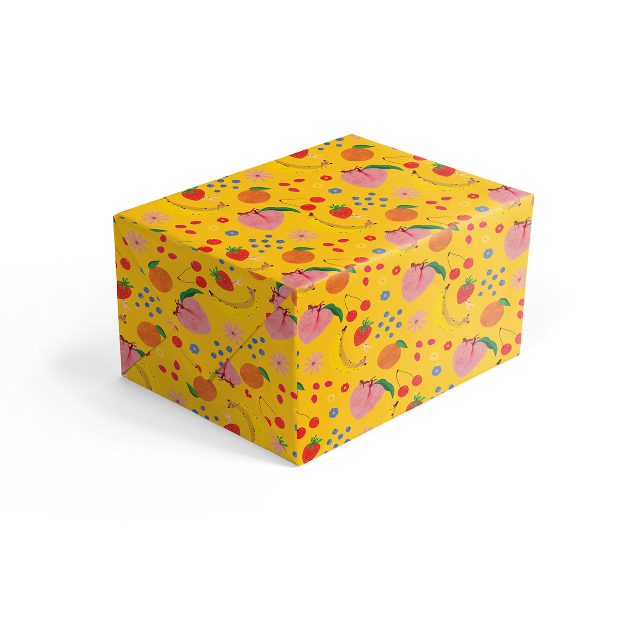 Fruitastic Wrapping Sheet - Colorful Fruit Pattern Gift Wrapping Paper for Birthdays, Parties & Special Occasions | Perfect for DIY Crafts, Gift Bags & Present Wrapping