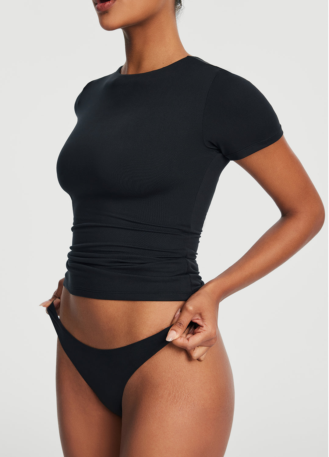Women's Short Sleeve Crew Neck T-Shirt - Soft Cotton Casual Tee for Everyday Wear | Perfect for Work, Gym & Weekend Outfits