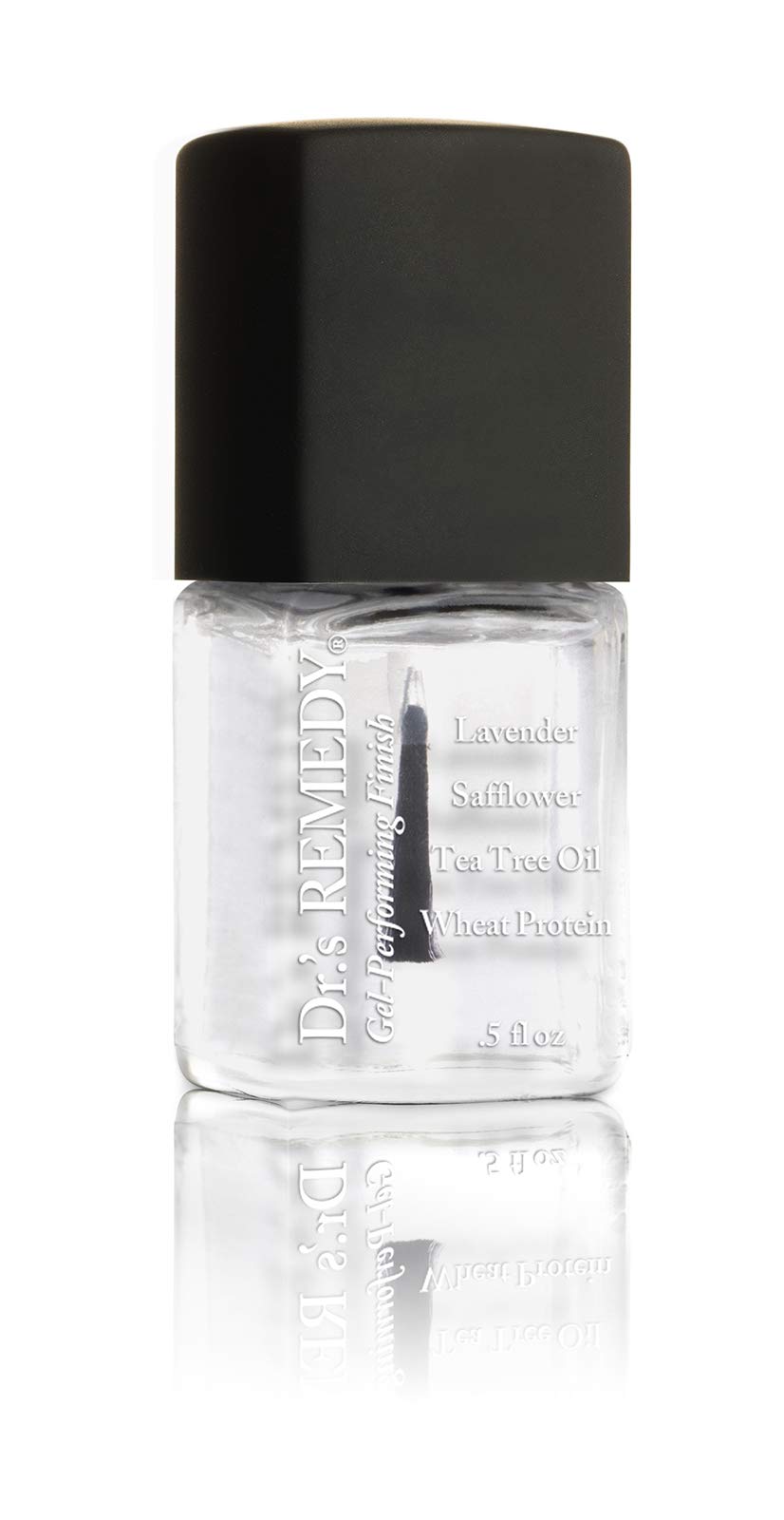Dr.'s Remedy Organic Nail Polish Treatment - All Natural Non Toxic Nail Strengthener & Care, Calming Clear Formula | Perfect for Weak, Brittle Nails & Healthy Manicures at Home or Salon