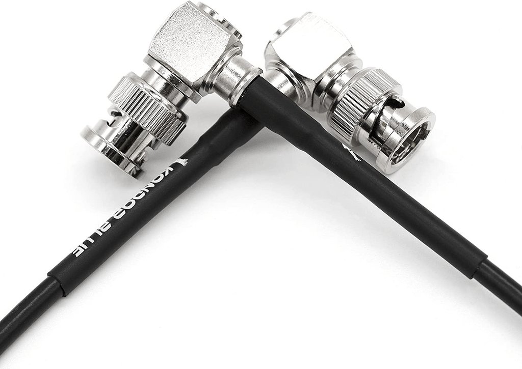 Kondor Blue 12G SDI Cable for 4K60 Video - 22ft Straight Connector for Camera Monitors & Transmitters - Perfect for Live Streaming, Broadcast & Studio Production