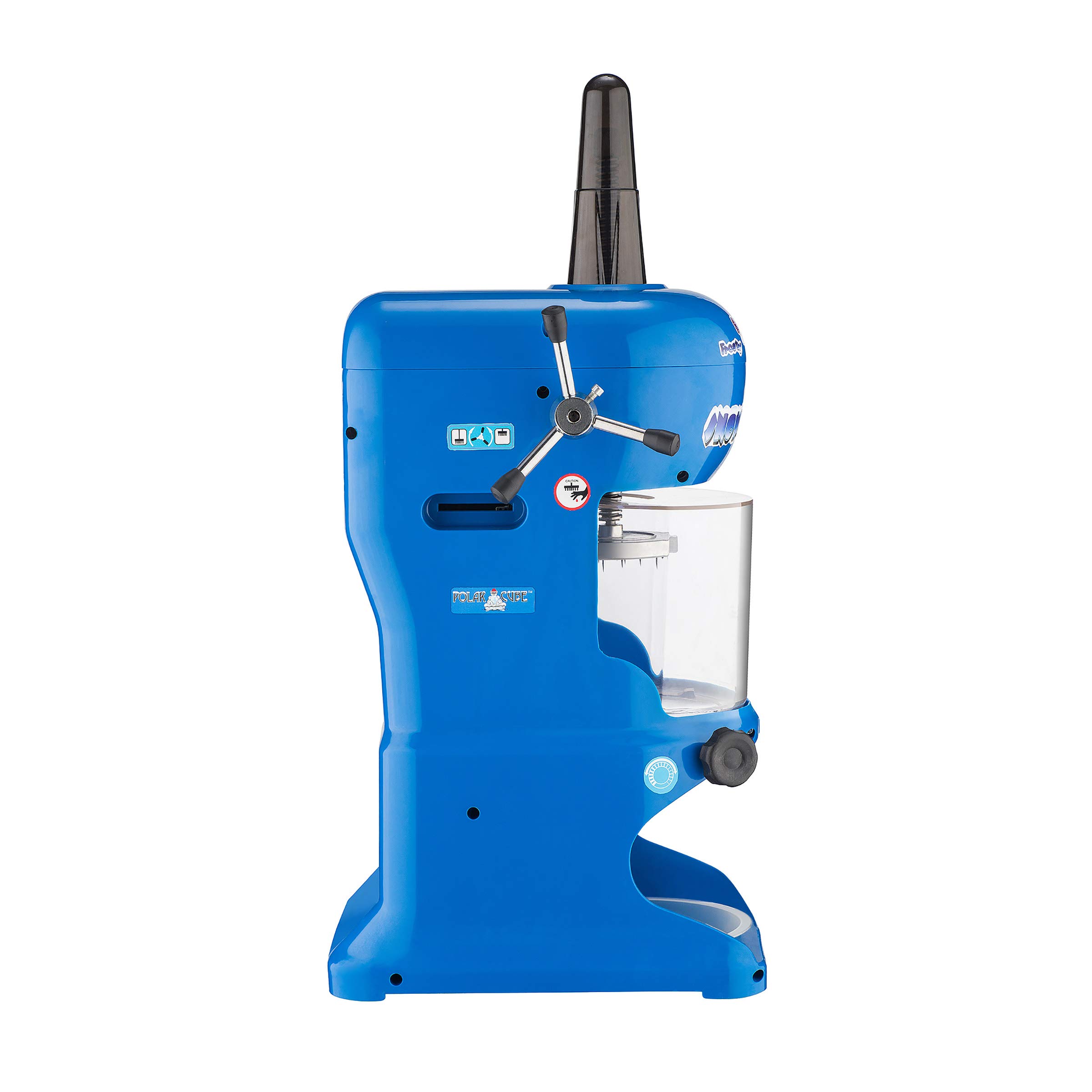 Electric Snow Cone Machine - Adjustable Ice Shaver for Perfect Shaved Ice | Great Northern Popcorn Commercial-Grade Party & Event Treat Maker | Ideal for Summer Parties, Carnivals & Backyard Gatherings