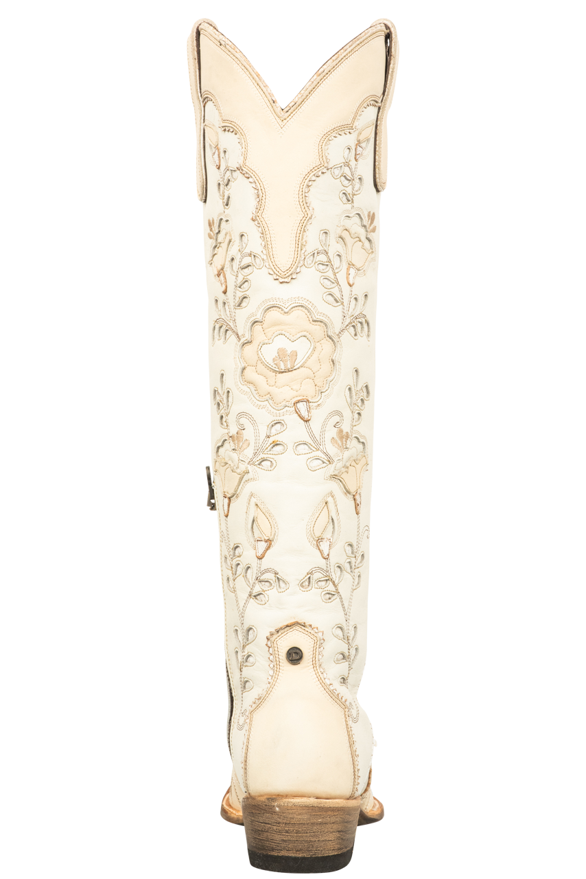 Old Gringo Double D Ranch Tenderfoot Tilly Western Cowgirl Boots in Bone - Perfect for Rodeo, Country Dancing & Western Fashion