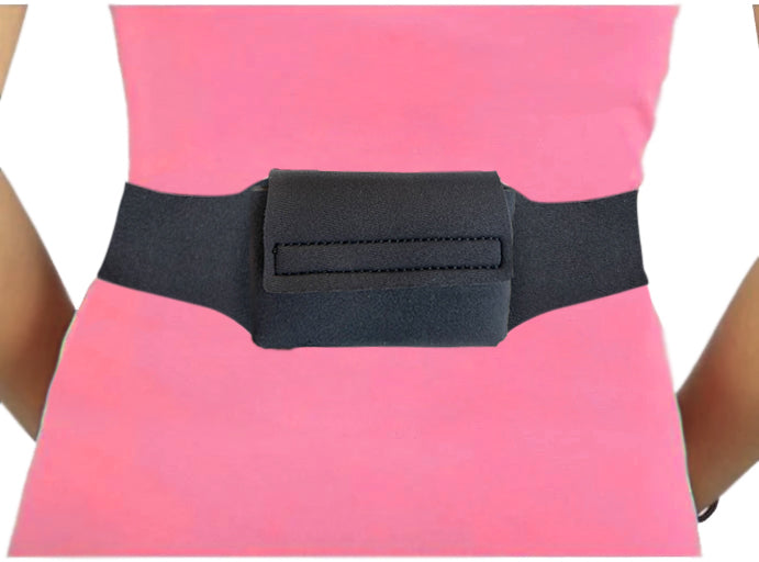 Horizontal Microphone Belt Pouch (SP 6) - Durable Mic Holder for Live Performances, Studio Recording & Outdoor Events
