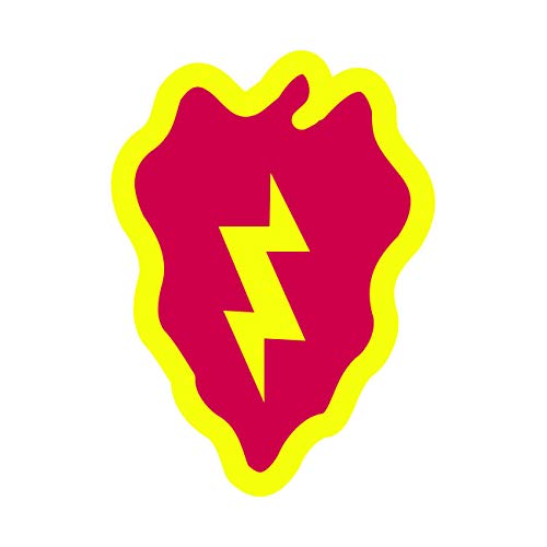 25th Infantry Division Sticker Decal - 1.25