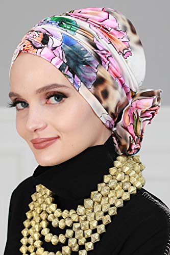 Stylish Cotton Turban Head Wrap for Women - Soft & Breathable Hair Scarf - Perfect for Yoga, Beach, or Everyday Fashion Accessory