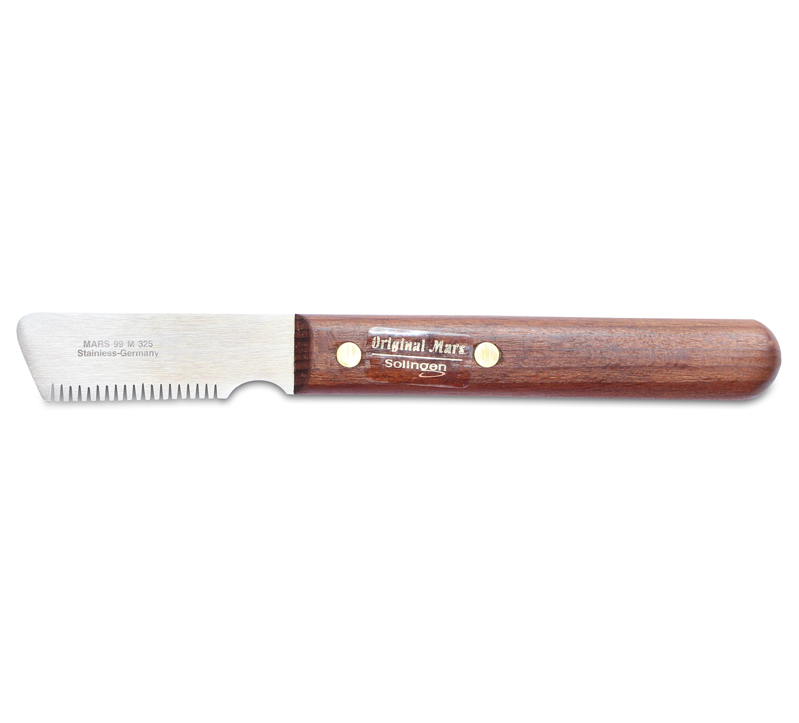 Mars Coat King Professional Dog Stripping Knife - Sharp Tooth Grooming Tool for Terriers (Right-Handed) | Perfect for Home Pet Grooming & Show Dog Preparation