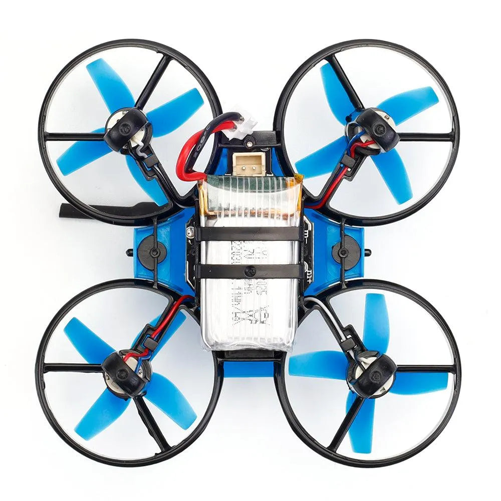 Makerfire Armor Blue Bee FPV Drone Kit - 65mm Mini Racing Drone with Altitude Hold, Headless Mode & One Key Return - Perfect for Indoor FPV Racing, Aerial Photography and RC Quadcopter Training