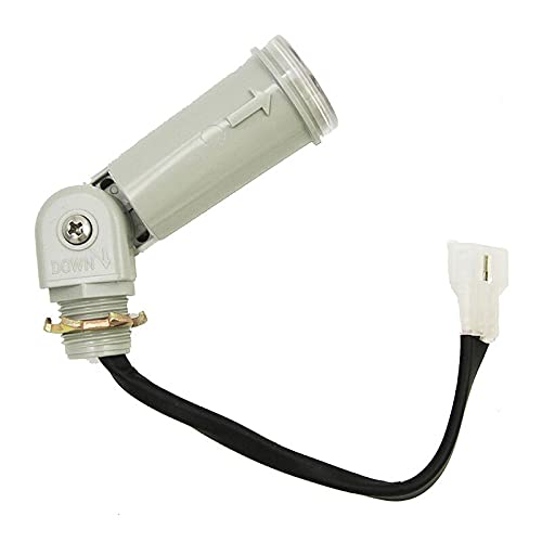 Ironsmith Outdoor Photoelectric Light Switch Transformer - Waterproof Cover with 3-Prong Quick Connect Photocell Sensor, 1800W/1100VA - Smart Lighting Control for Garden, Pathway & Security Lights