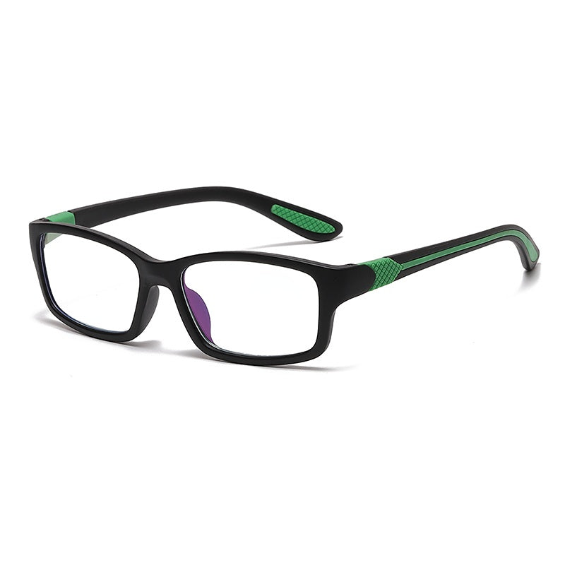 Blue Light Blocking Reading Glasses for Women & Men - Rectangular Frame Anti Eyestrain Computer Glasses - Perfect for Office Work, Gaming & Screen Time