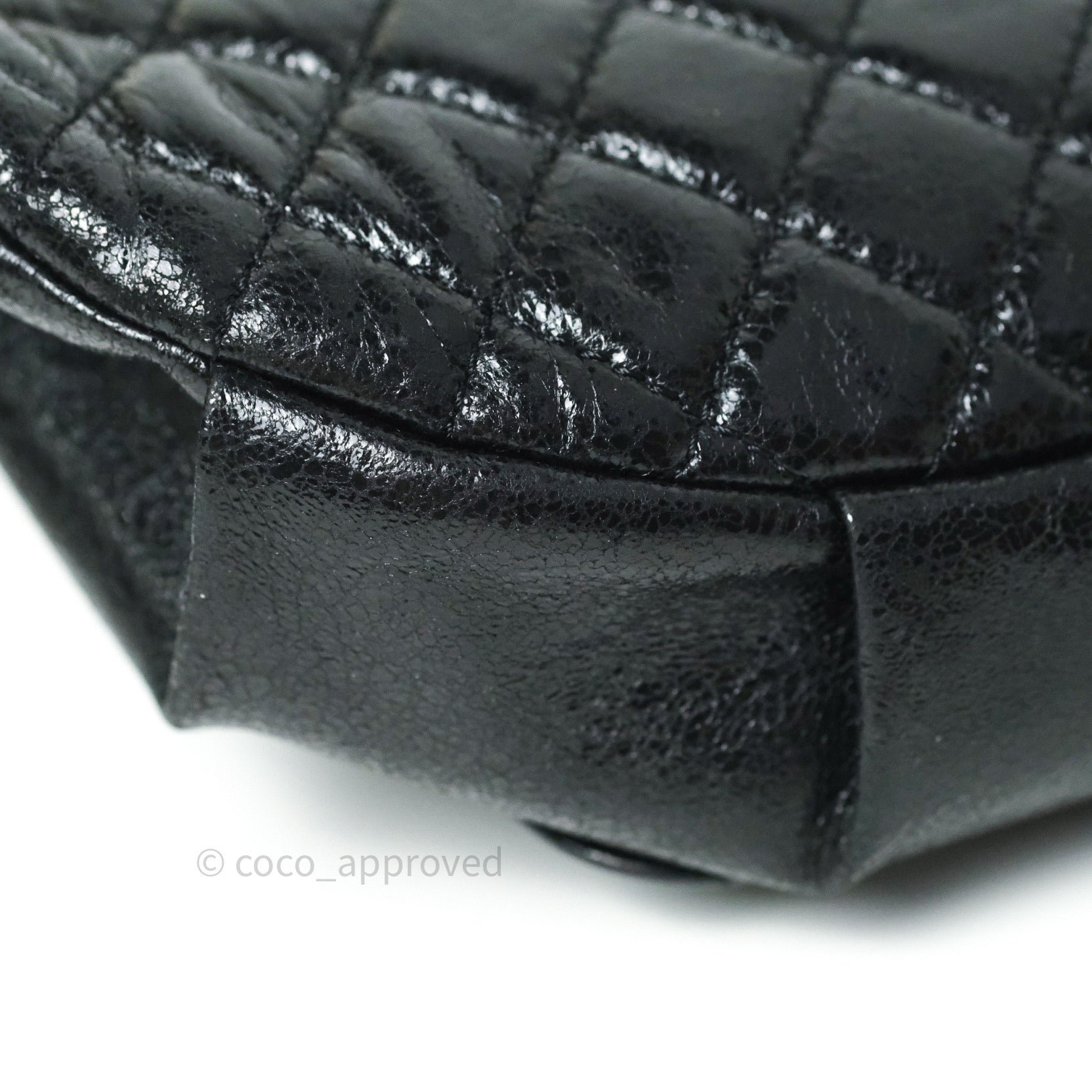 Chanel Black Glazed Calfskin Fanny Pack Belt Bag with Gold Hardware - Luxury Crossbody Bag for Women, Perfect for Travel, Shopping & Everyday Use