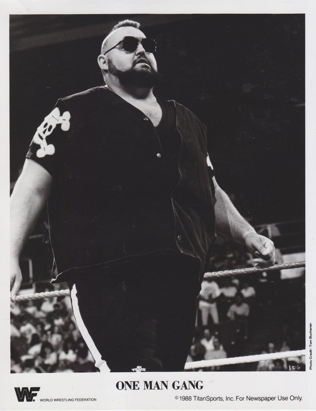 1988 One Man Gang Wrestling Action Figure - Collectible Vintage WWE Toy for Fans & Gift Ideas - Perfect for Display, Play, and Nostalgic Wrestling Memorabilia