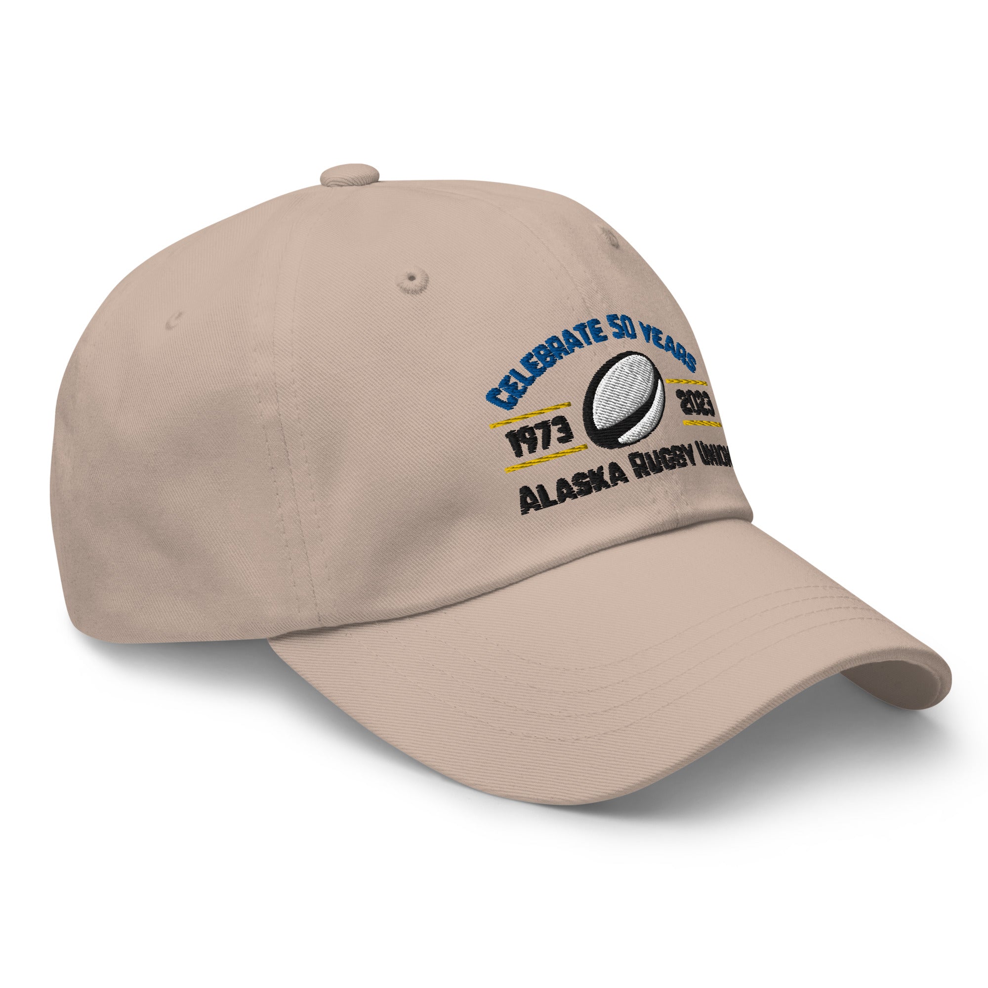 AKRU 50th Anniversary Adjustable Baseball Cap - Vintage Dad Hat for Men & Women - Perfect for Outdoor Sports, Travel & Casual Wear