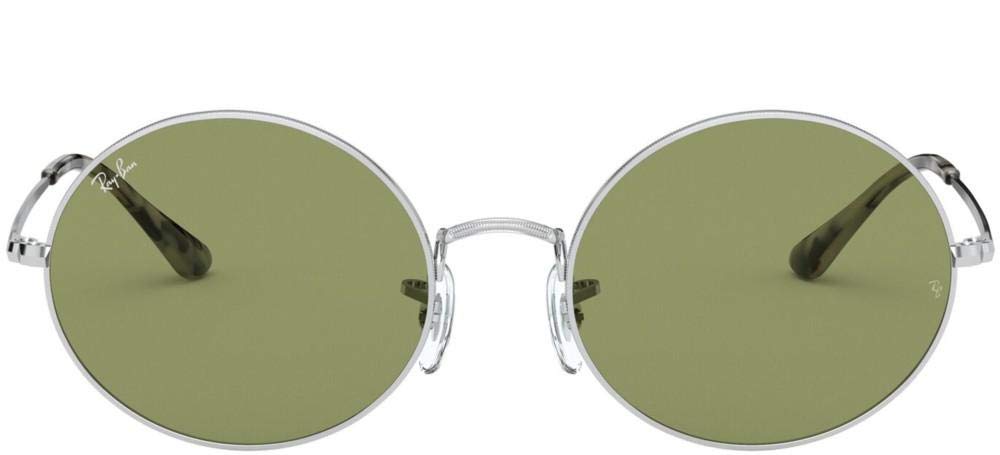 Ray-Ban RB1970 Oval Sunglasses for Men & Women - Classic Aviator Style UV Protection - Perfect for Driving, Beach & Outdoor Activities