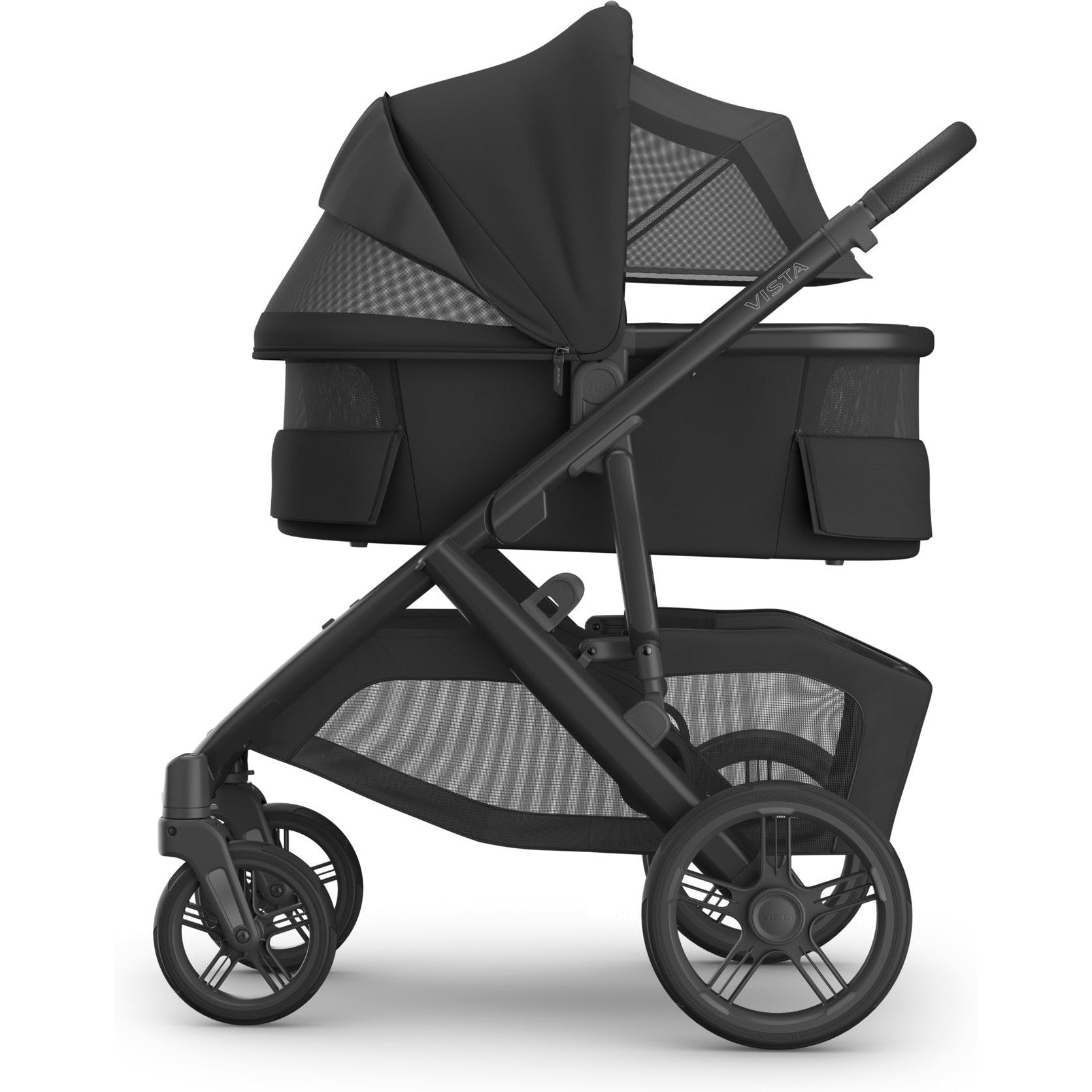 UPPAbaby V3 Bassinet for Vista, Cruz & Ridge Strollers - Lightweight, Portable Baby Bed for Newborns - Perfect for Travel, Home & Outdoor Use