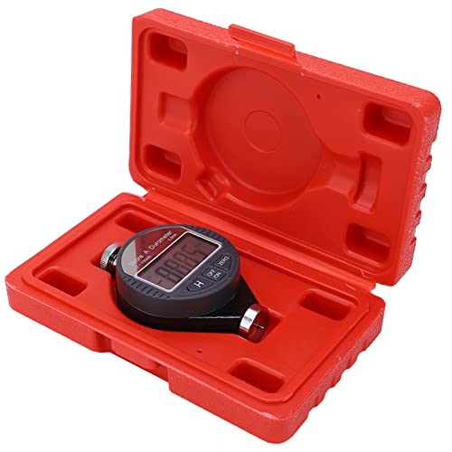Digital Rubber Hardness Tester 100HD with LCD Display - Portable Durometer Meter for Tires, Rubber Products & Industrial Materials - Perfect for Quality Control, Manufacturing & Automotive Testing