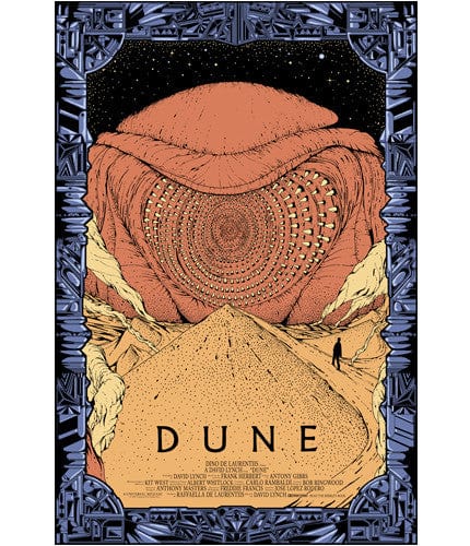 Dune Kilian Eng Poster - Sci-Fi Art Print for Home & Office Decor - Perfect for Movie Fans & Collectors