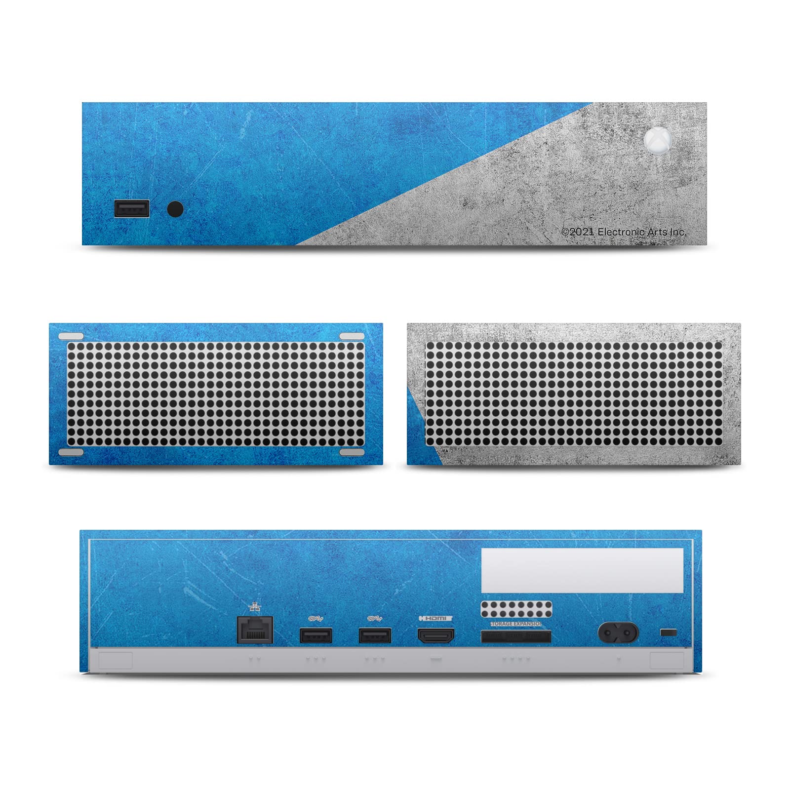 Official EA Bioware Mass Effect Andromeda Initiative Vinyl Sticker Skin for Xbox Series S Console & Controller Bundle - Gaming Decal for Enhanced Aesthetics & Protection