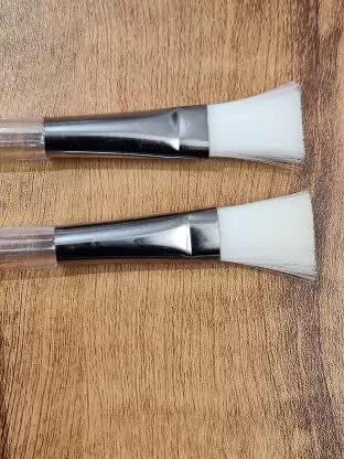 Elecsera Professional Bleach & Face Mask Brush Set - 2 Pack for Smooth & Even Application - Perfect for Skincare, Beauty & Spa Treatments