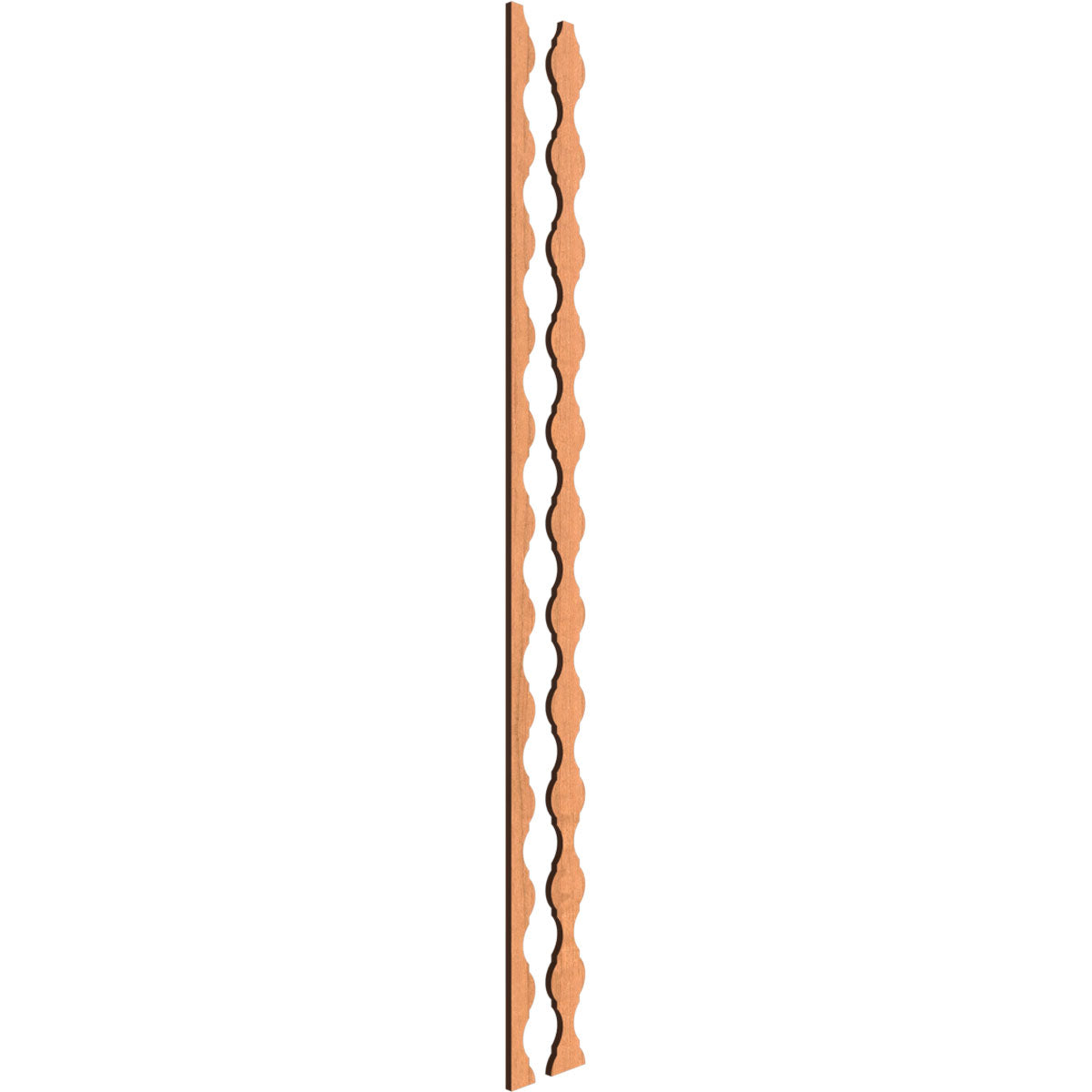 Casablanca Adjustable Wood Slat Wall Kit - DIY Modern Acoustic Panel for Home & Office Decor - Perfect for Living Room, Bedroom, or Workspace Soundproofing