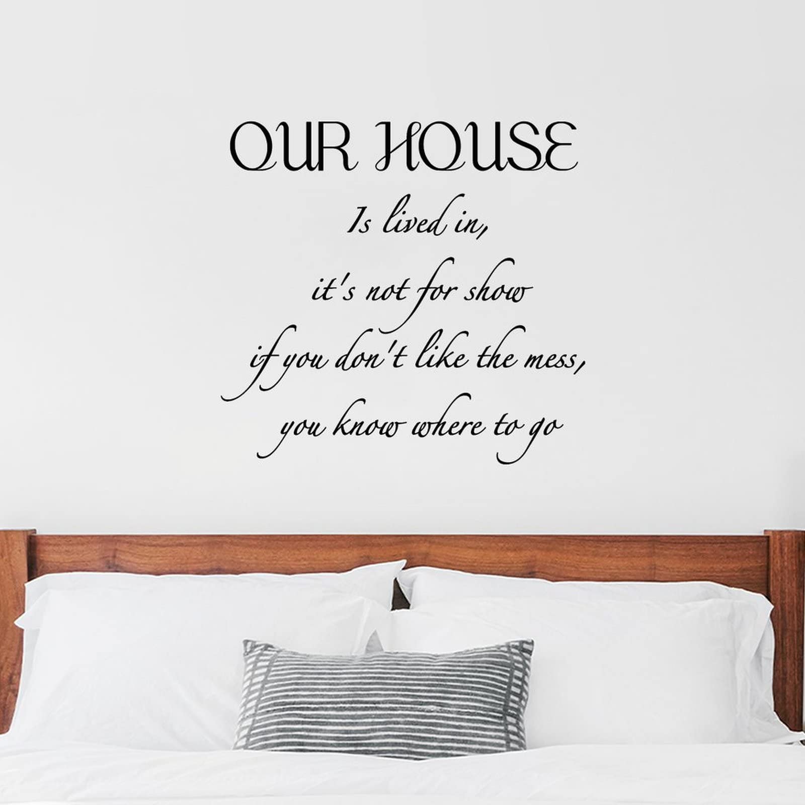 Inspirational Wall Sticker Decor - Motivational Vinyl Wall Decal for Home, Bathroom, Living Room & Bedroom - Perfect Mother's Day Gift (22 Inch) - Ideal for Home Decor, Office Inspiration & Nursery Room Motivation