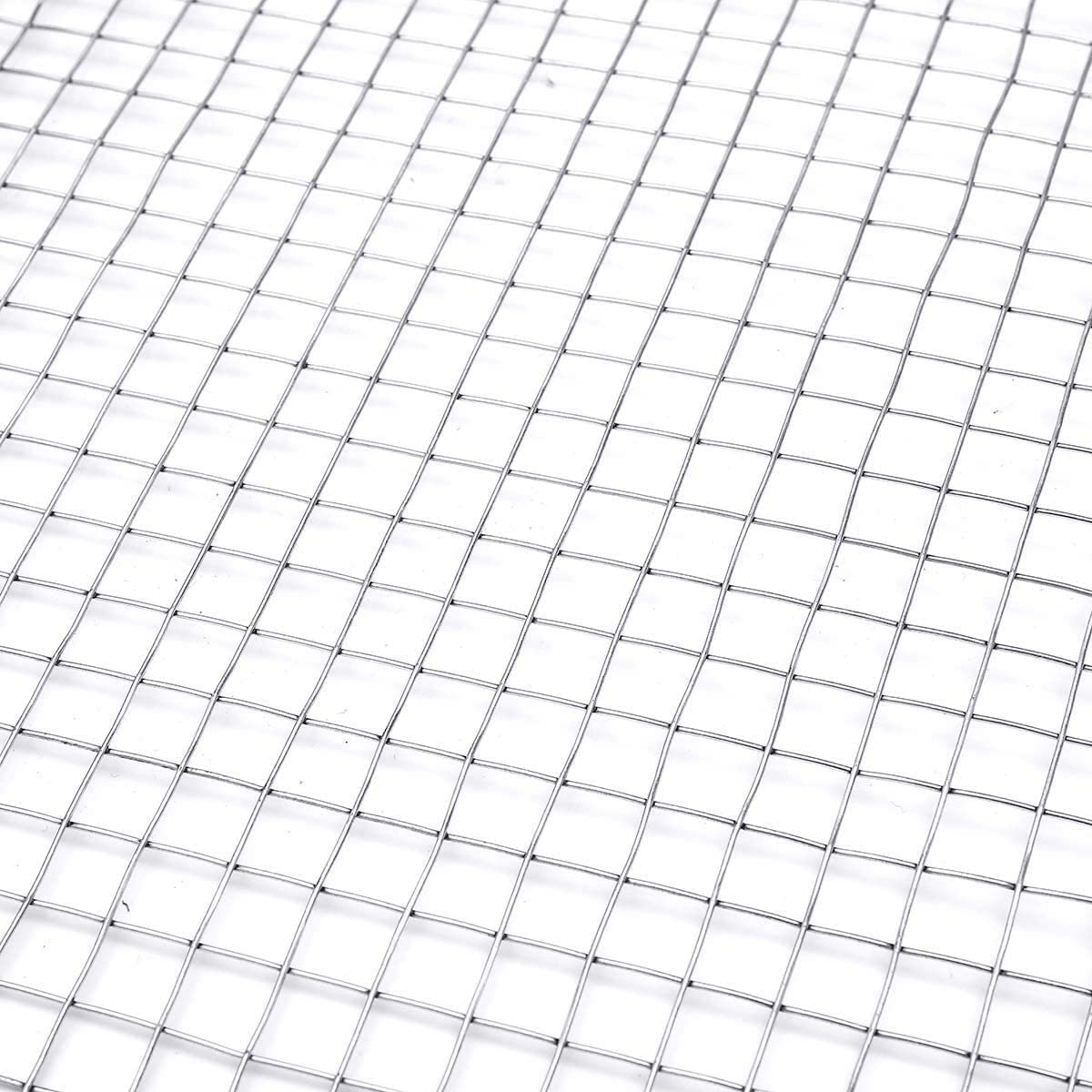 1/2 Inch 19 Gauge Hot-Dipped Galvanized Hardware Cloth - 48in x 50ft Wire Mesh Roll for Chicken Coop, Garden Fence, Animal Enclosure & Pest Control | Durable Metal Wire Fencing for Poultry, Vegetables & Small Animals