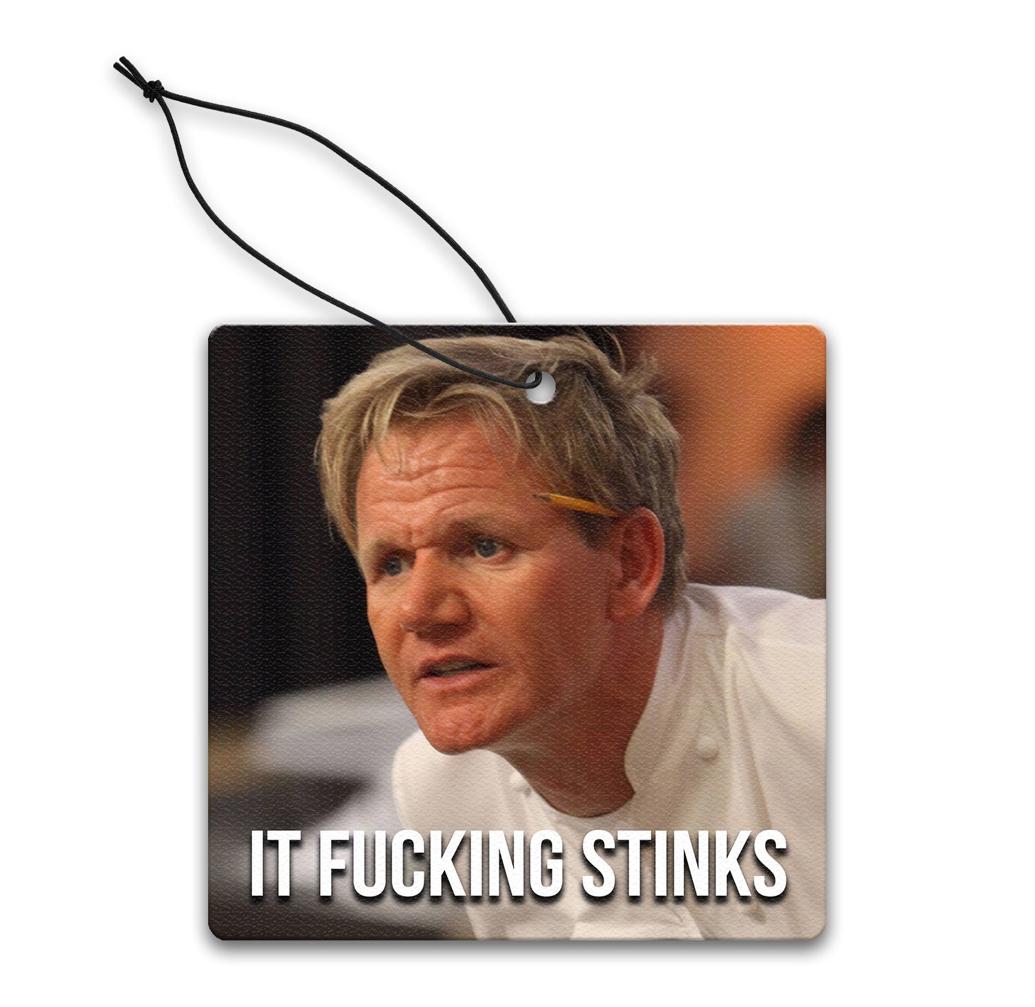 It F**king Stinks Air Freshener - Funny Car & Home Odor Eliminator - Perfect for Gag Gifts, Offices, and Bathrooms