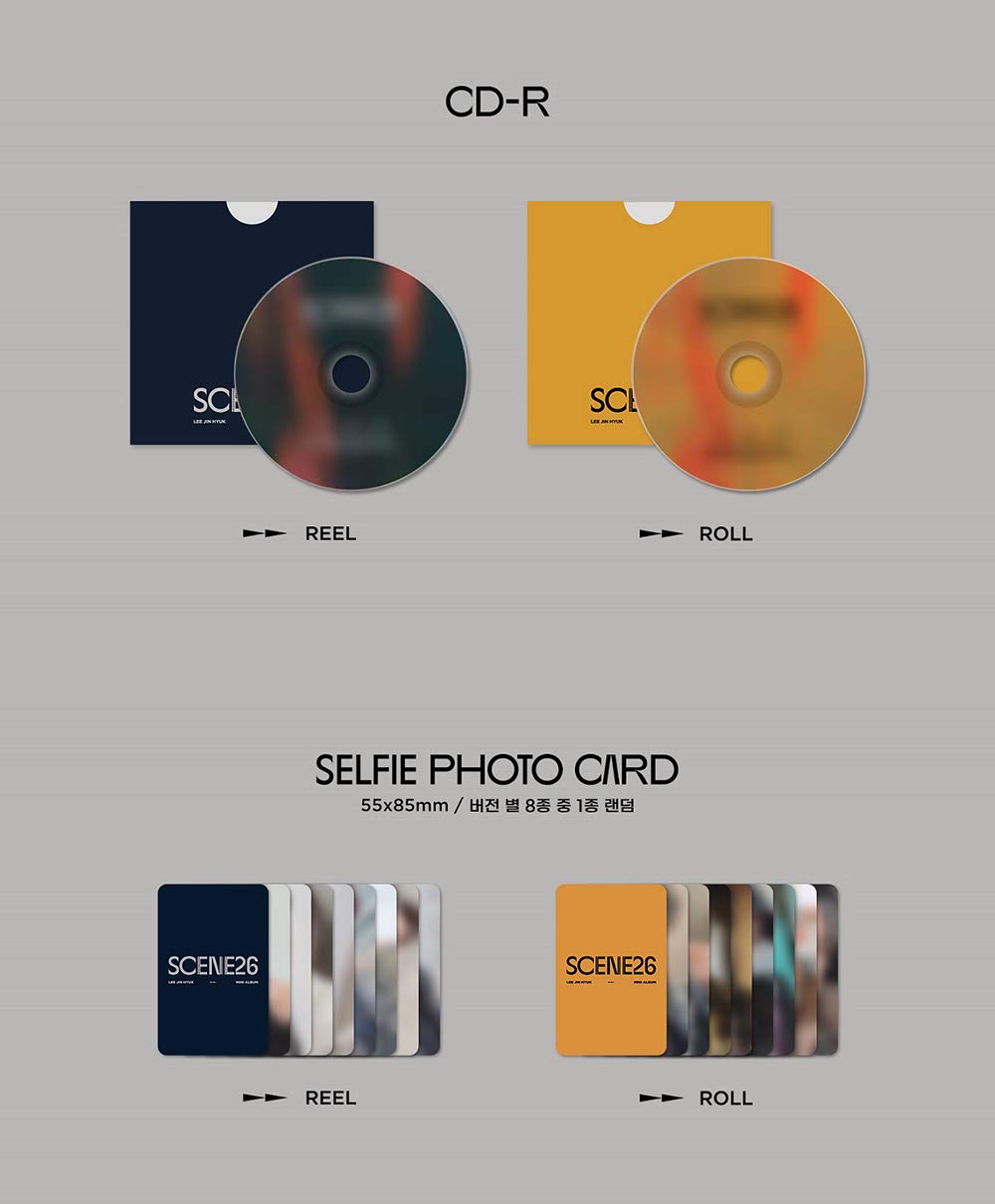 LEE JIN HYUK - SCENE26 (3rd Mini Album) K-Pop CD + Photobook | Random Version | Perfect for K-Pop Collectors & Fans | Great Gift for Birthdays & Special Occasions