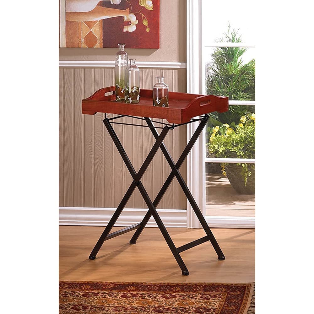 Modern Adjustable Tray Table - Lightweight & Portable Bedside Laptop Desk for Home, Office, or Hospital Use - Perfect for Eating, Working, or Reading in Bed