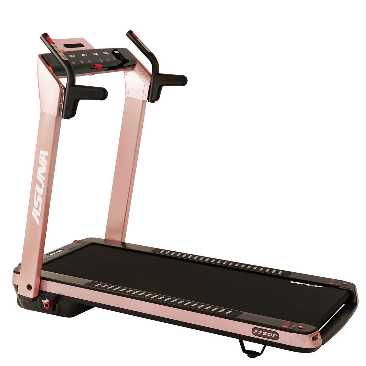 SpaceFlex Pink Foldable Treadmill with Auto Incline - Wide Running Deck for Home Gym, Cardio Workout & Small Spaces | Perfect for Apartment Fitness & Women's Home Exercise