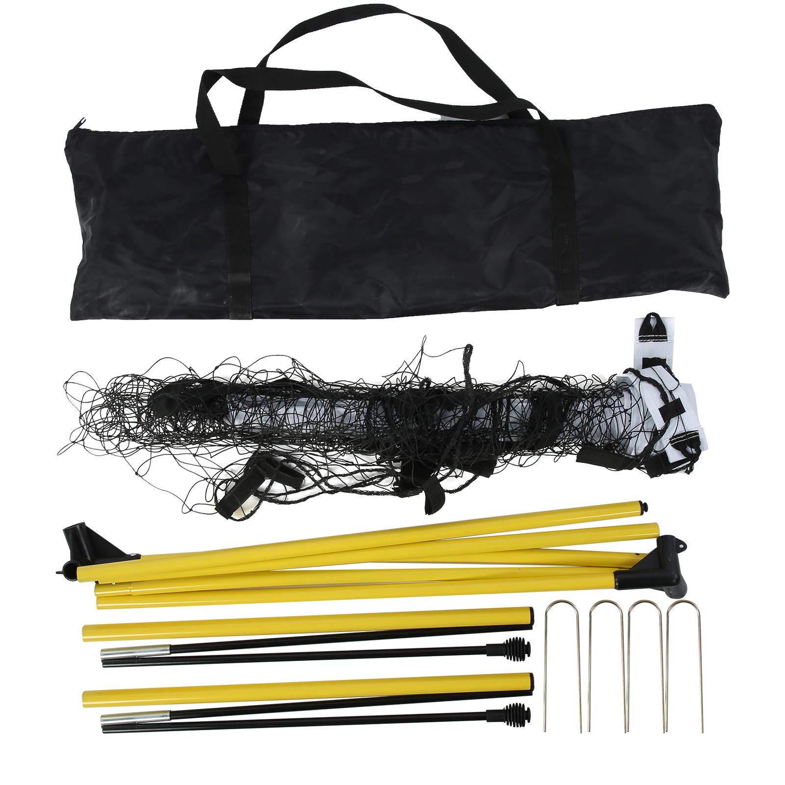 Brrnoo Portable Soccer Goal - Durable Anti-Drop Football Net for Training & Backyard Games - Perfect for Kids, Youth & Adult Practice
