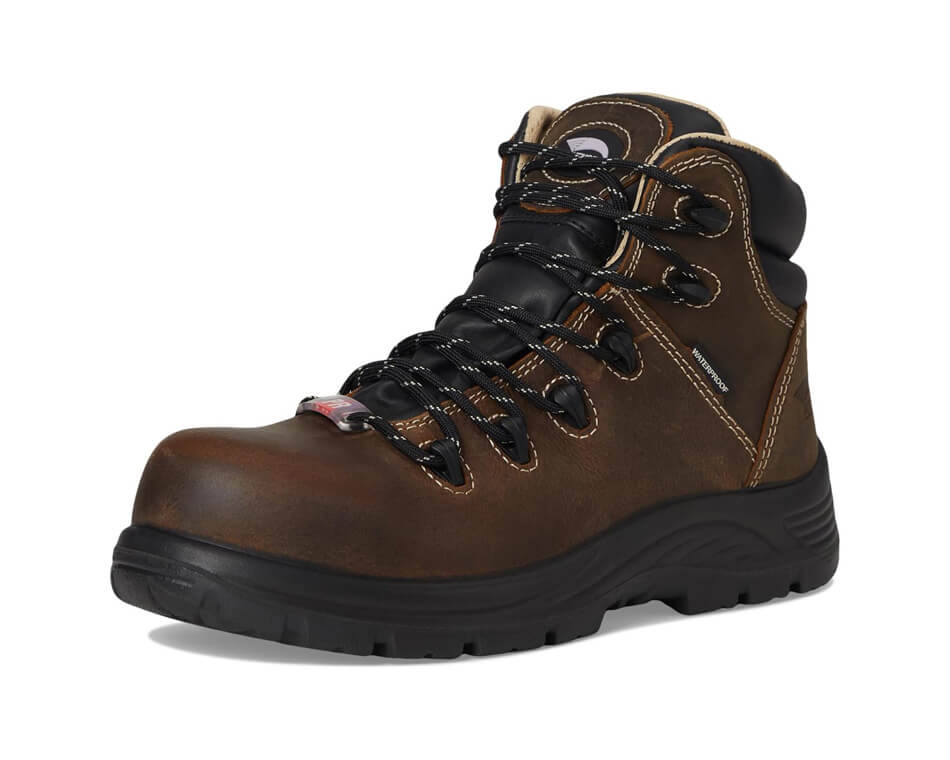 Framer Women’s Insulated Puncture Resistant Composite Toe Work Boots – Brown