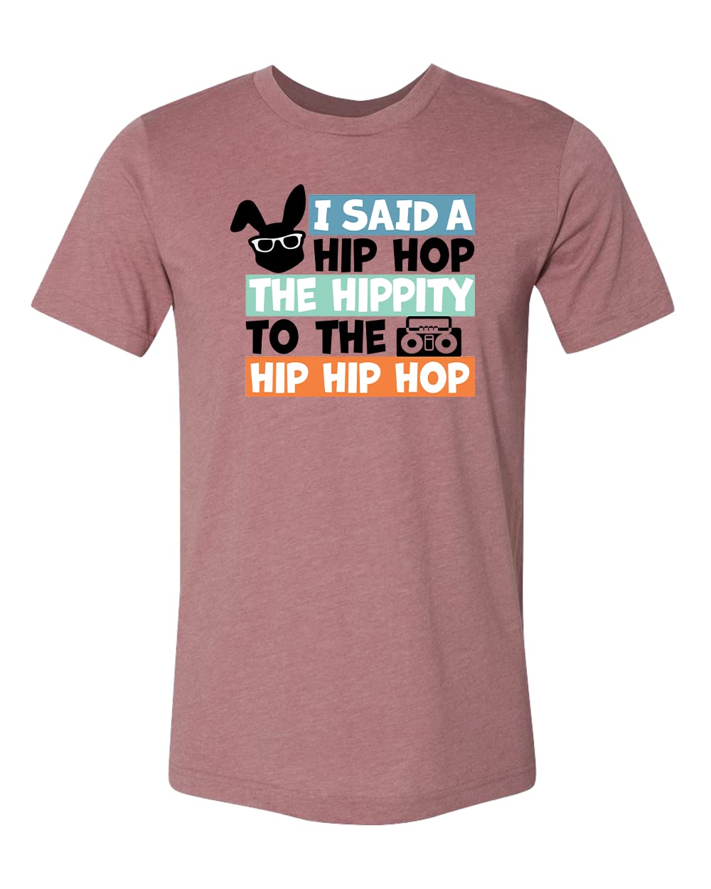 Funny Hip Hop Easter Bunny T-Shirt - Cool Graphic Tee for Hip Hop Fans & Easter Celebrations - Perfect for Parties, Gifts & Casual Wear