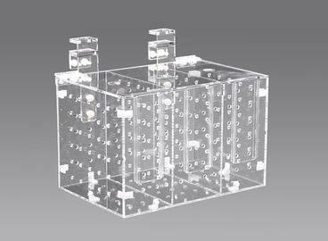 Red Starfish Fish Quarantine Acclimation Container - Safe Transition Tank for Saltwater & Freshwater Fish - Perfect for Aquarium, Pet Store & Home Fish Care