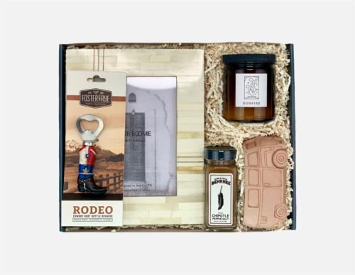 Texas Housewarming Gift Box - Unique & Thoughtful Present for New Homeowners - Perfect for Housewarming Parties, New Home Celebrations & Texas-Themed Gifts