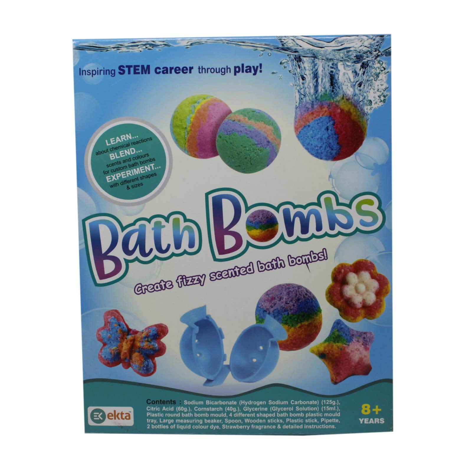 Best Bath Bombs for Relaxation - 3 Fizzy Scented Designs, Safe for Kids 8+ | Perfect for Spa Nights & Gift Giving