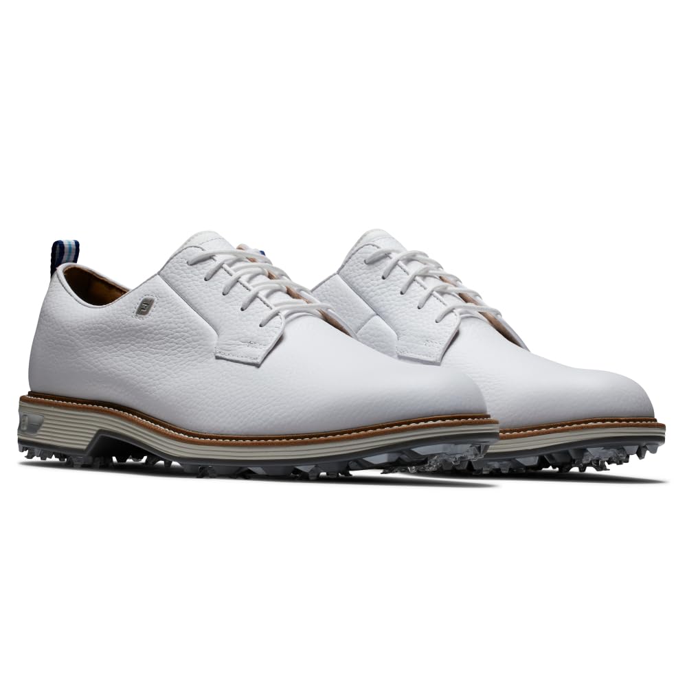 FootJoy Men's Premiere Series Golf Shoes - Waterproof Spiked Golf Shoes for Men with Comfortable Fit - Perfect for Golf Course, Driving Range & Outdoor Sports