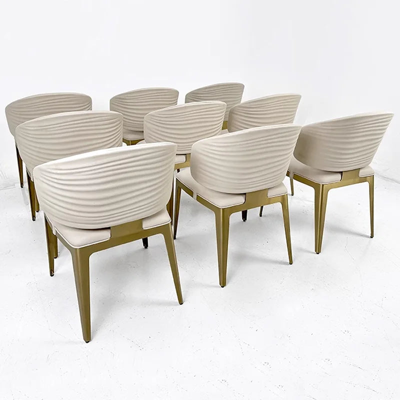 Vintage Italian Mid Century Modern Dining Chair - Elegant Wooden & Upholstered Design for Home, Restaurant & Office Use