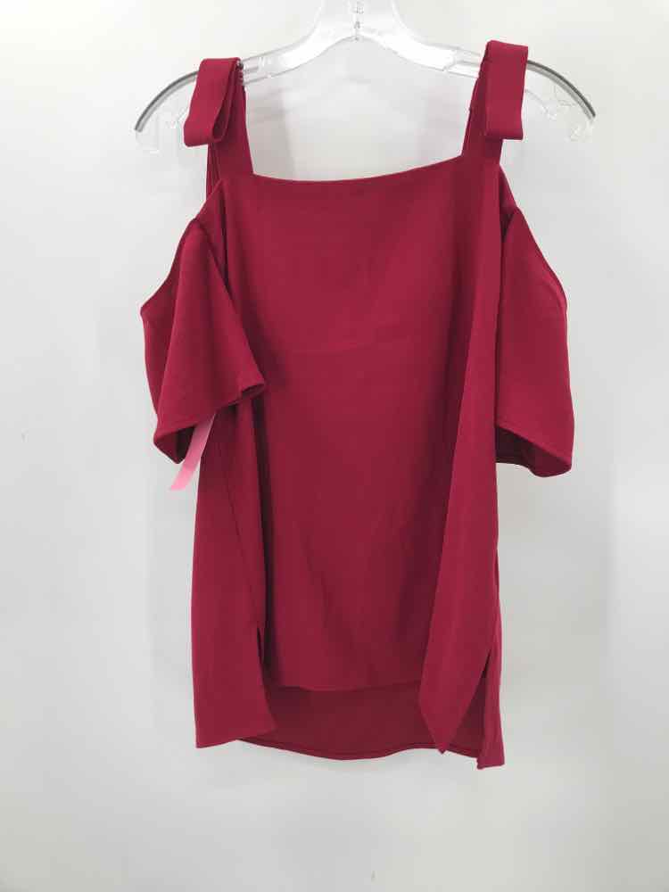 Pre-Owned Ann Taylor Red Blouse Size Small - Perfect for Work, Casual Outfits & Layering