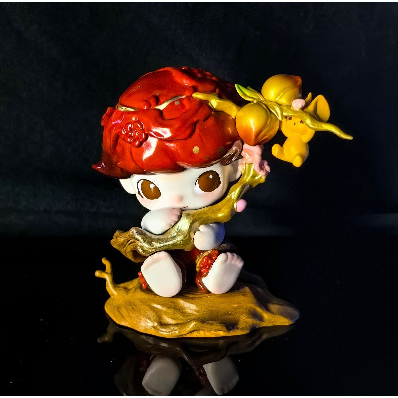 DIMOO Fruitful Branches Limited Edition Collectible Figure - Cute Anime Style Home Decor for Shelf & Office Display