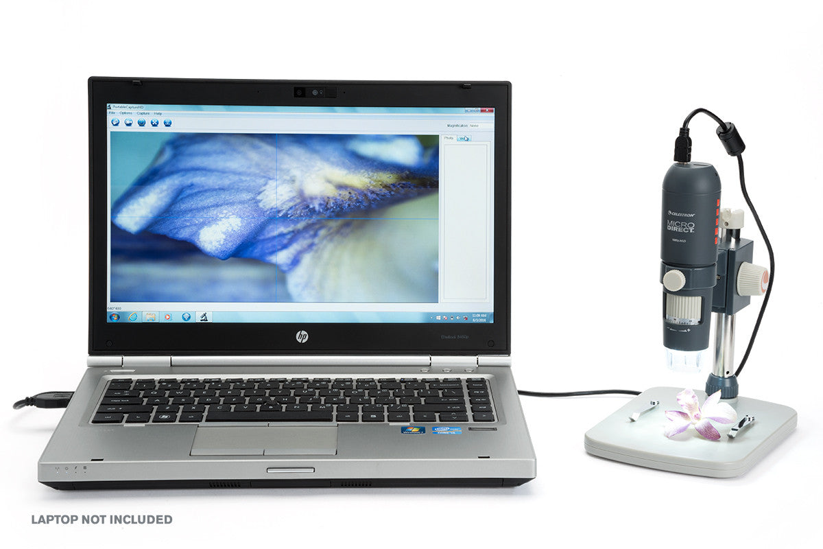 MicroDirect 1080P HDMI Handheld Digital Microscope with 50X-1000X Magnification - Ideal for Coin Collecting, Jewelry Inspection & PCB Repair