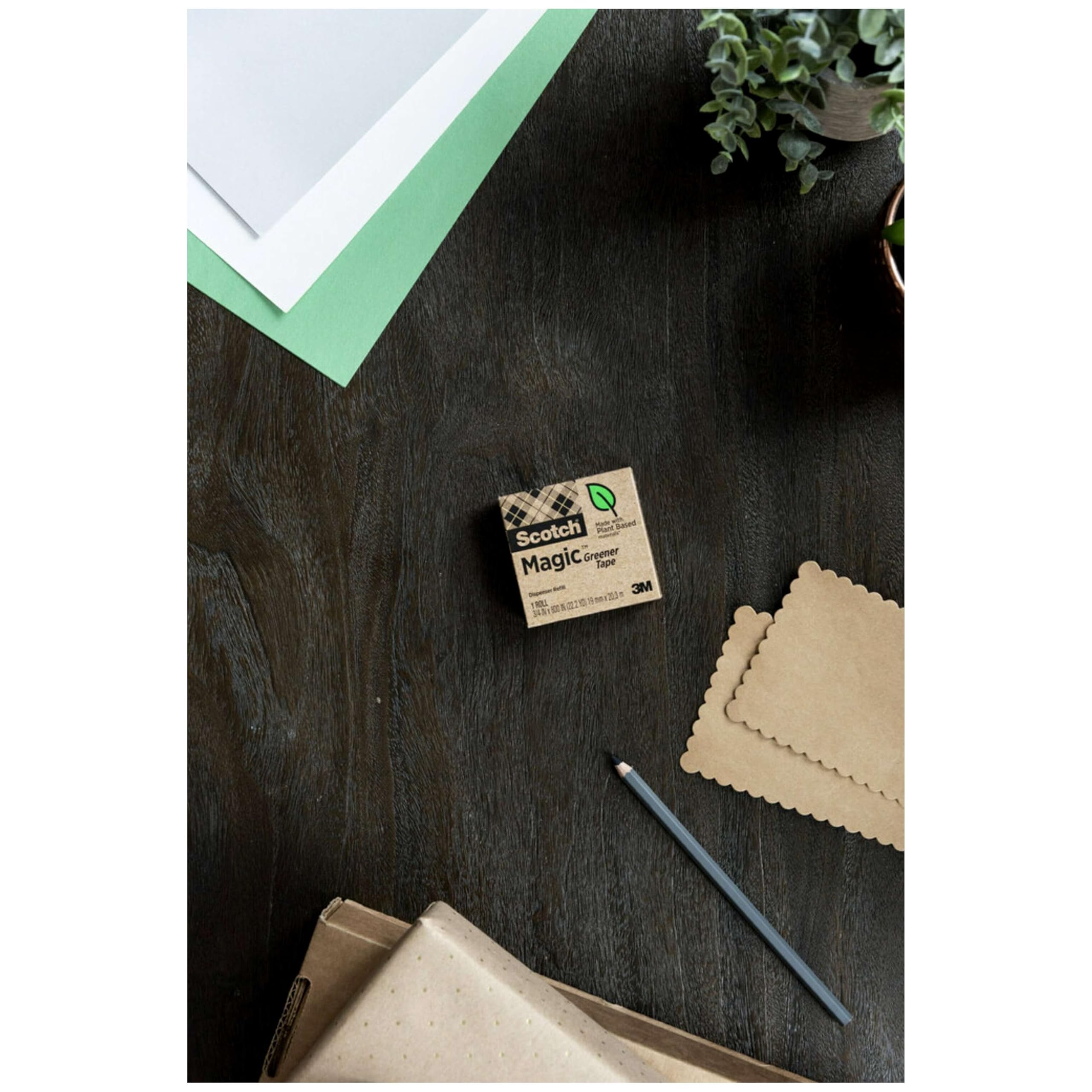 Scotch Magic Greener Tape - 24 Rolls, 0.75