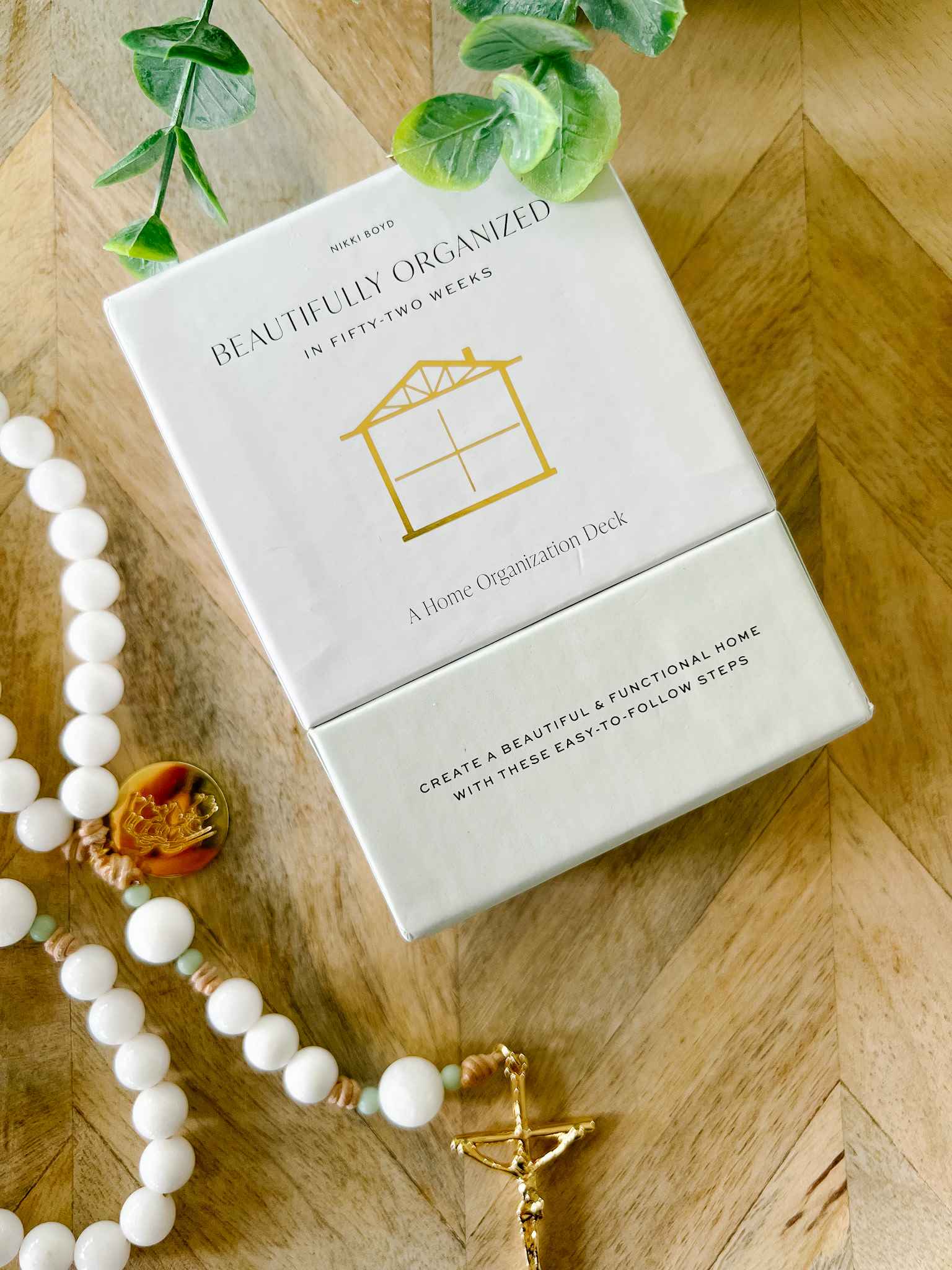 52 Weeks Beautifully Organized Card Deck - Daily Planning & Goal Setting for Productivity & Success