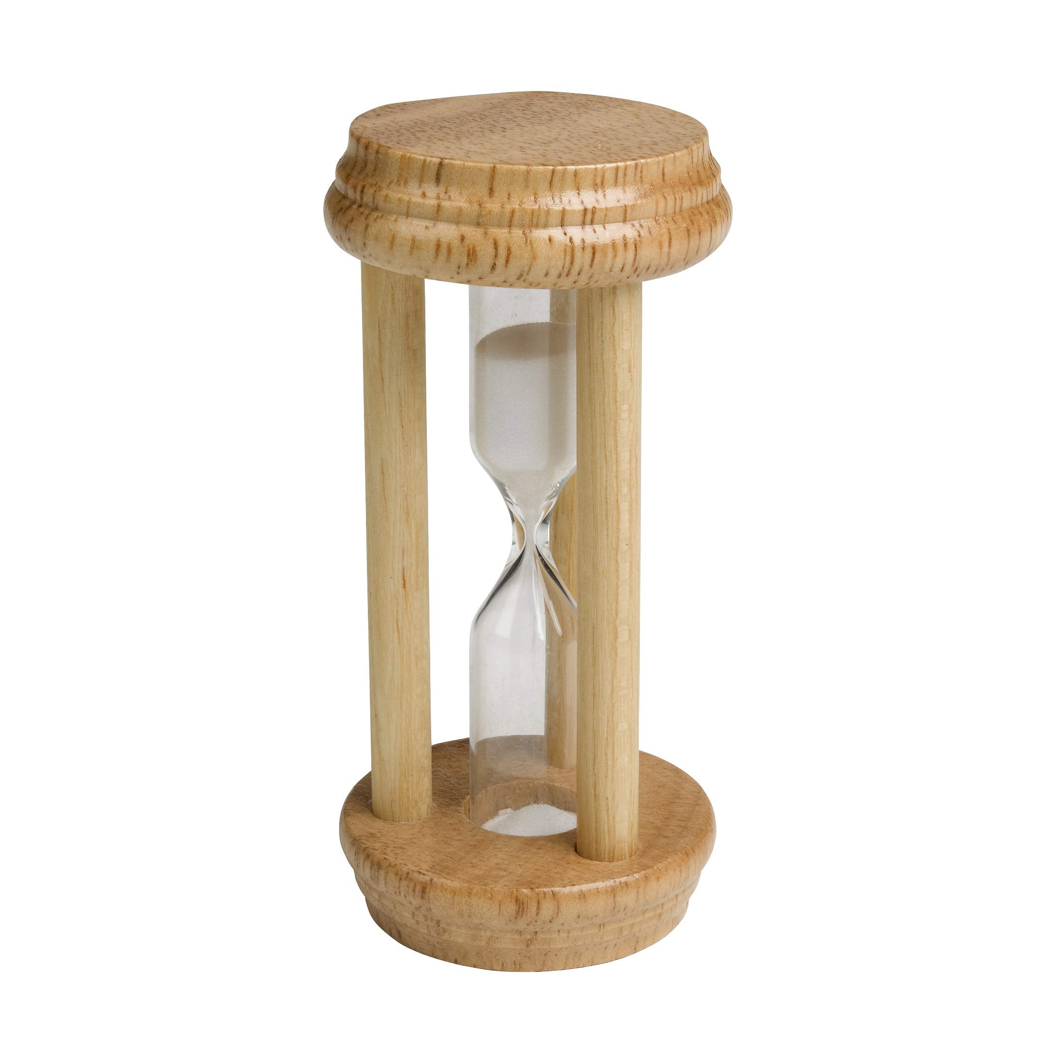 Chef Aid Traditional 3 Minute Egg Timer - Perfect Kitchen Gadget for Soft, Medium & Hard Boiled Eggs | Beige Sand Timer for Cooking, Baking & Meal Prep