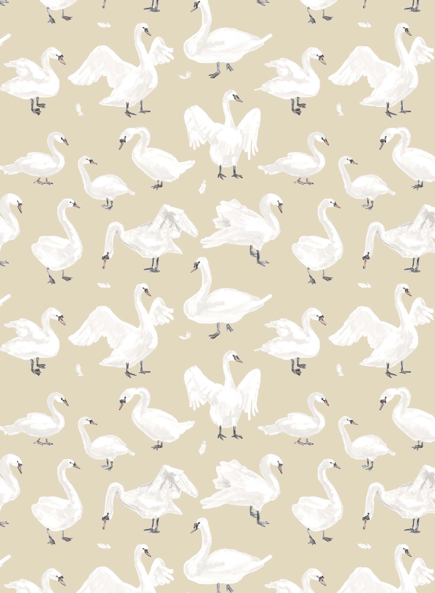 Mother Goose Nursery Wallpaper - Whimsical & Vintage Kids Room Decor for Nursery, Bedroom, or Playroom