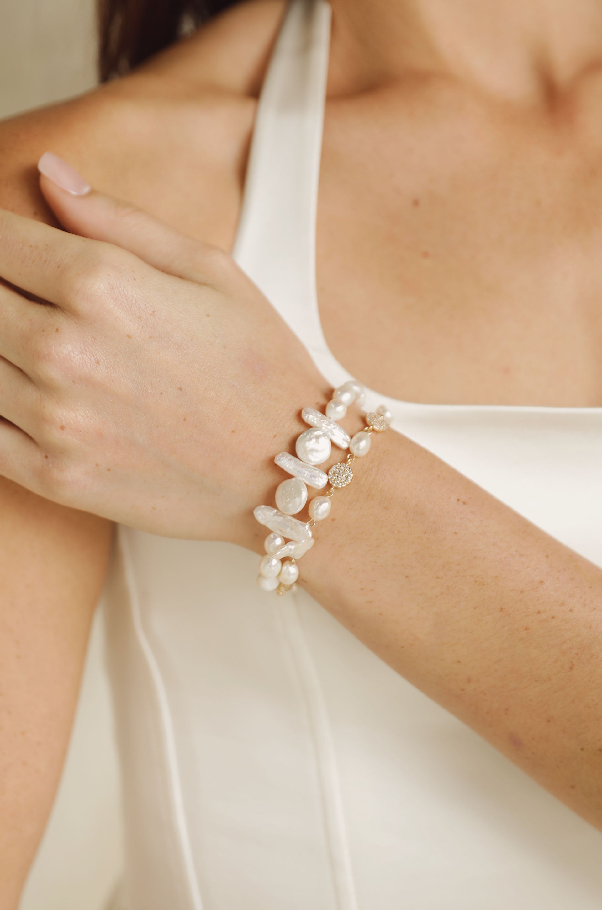 Freshwater Pearl Bracelet Set for Women - Elegant & Durable Jewelry Gift for Birthday, Anniversary & Special Occasions