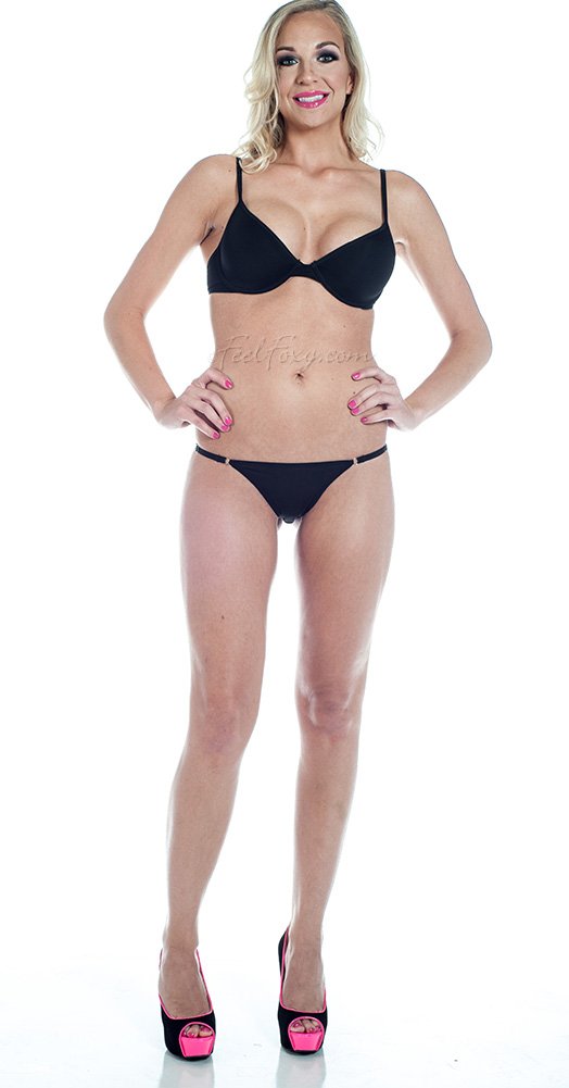 Feel Foxy Women's String Bikini Butt Booster - Sexy High Waist Swimwear for Beach & Pool Party | Tummy Control & Cheeky Coverage