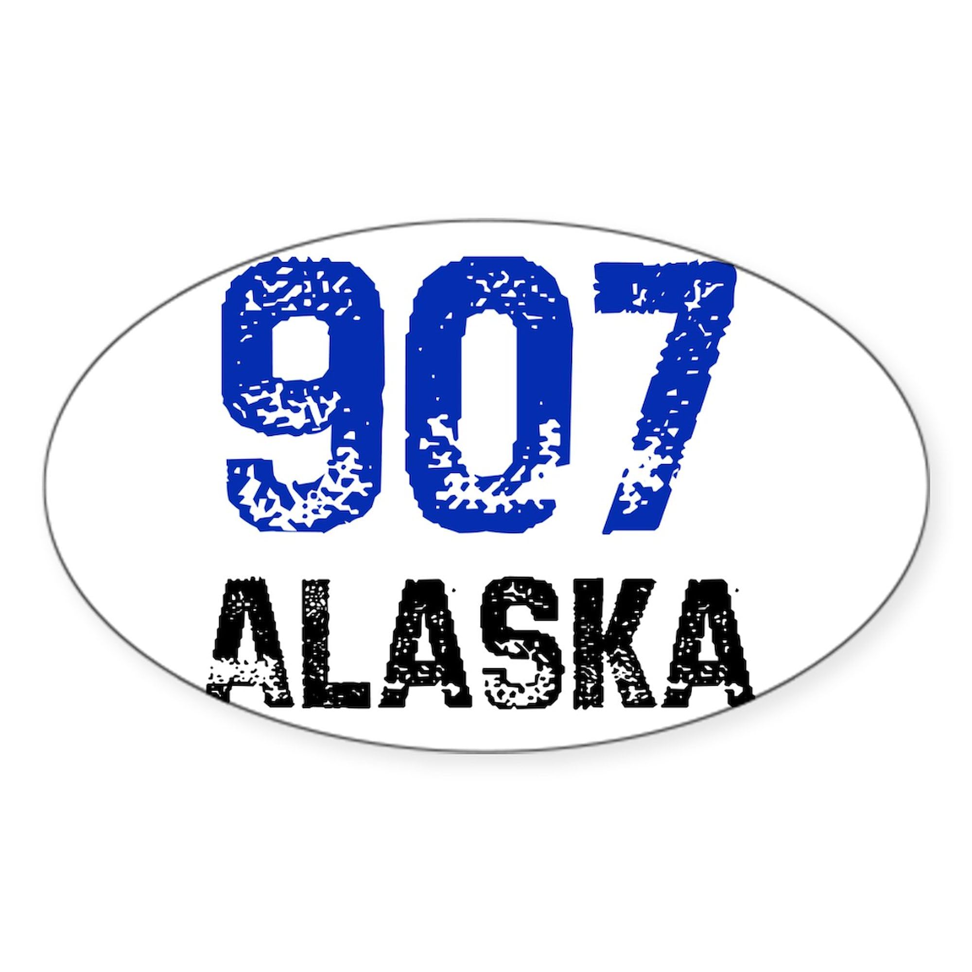 Oval Car Bumper Sticker - 907 Oval Sticker for Cars & Laptops