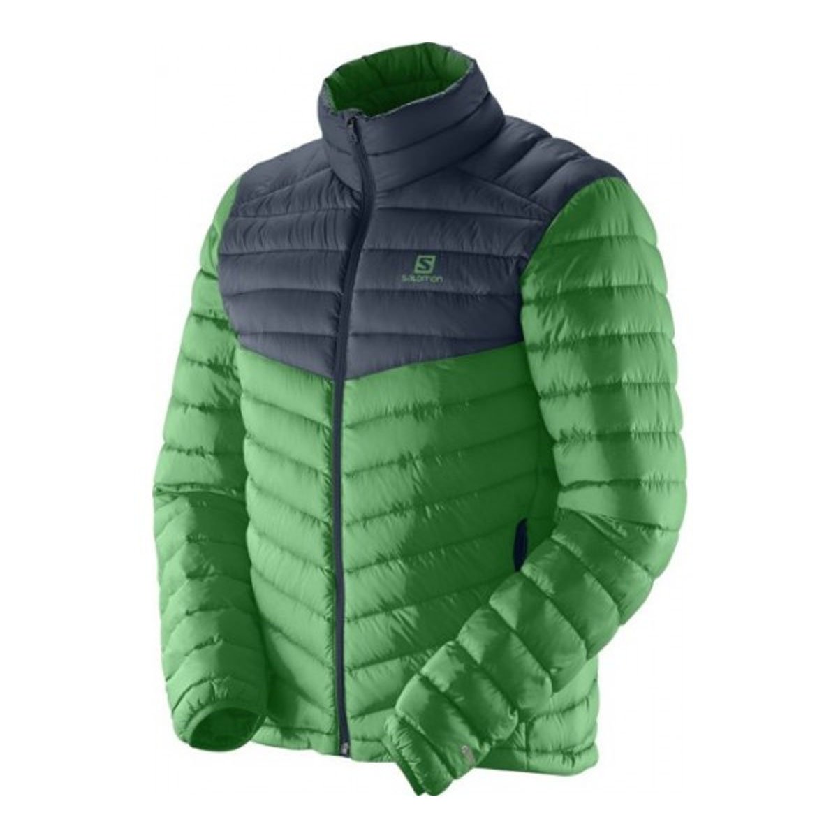 Salomon Men's Halo Down Jacket II - Lightweight Winter Coat with Waterproof Shell, Insulated for Extreme Cold Weather - Perfect for Skiing, Hiking & Outdoor Adventures