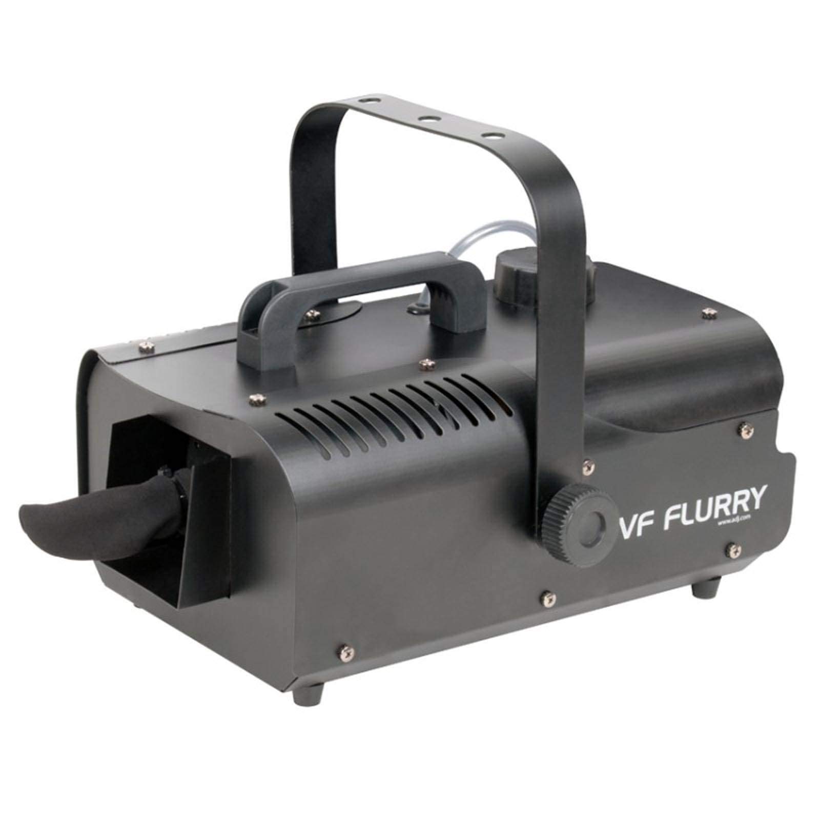 American DJ ADJ VF Flurry Professional Snow Machine with Remote Control | High-Output Snowflake Effect | Includes 1 Gallon Snow Fluid | Perfect for Christmas Parties, Winter Weddings & Stage Performances